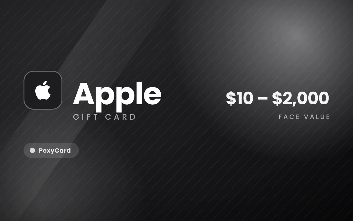 Apple digital gift card