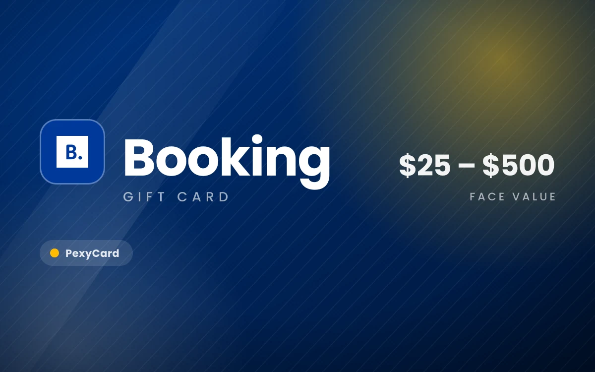 Booking.com digital gift card