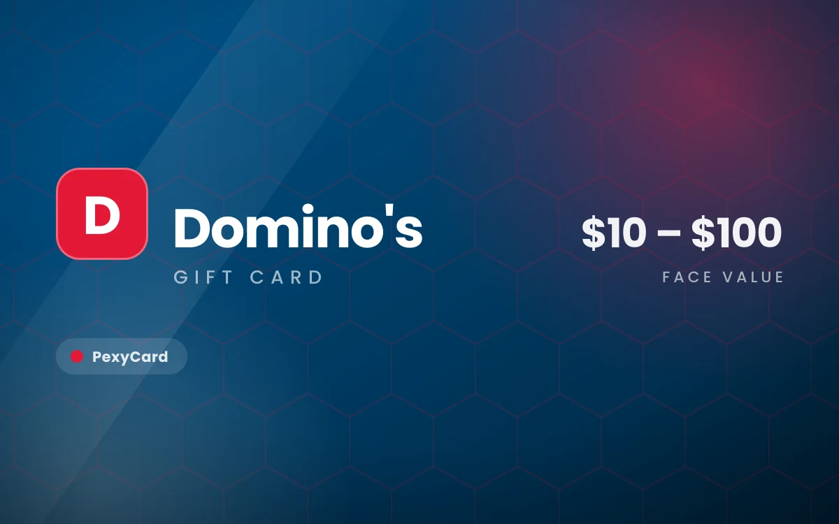Domino's digital gift card