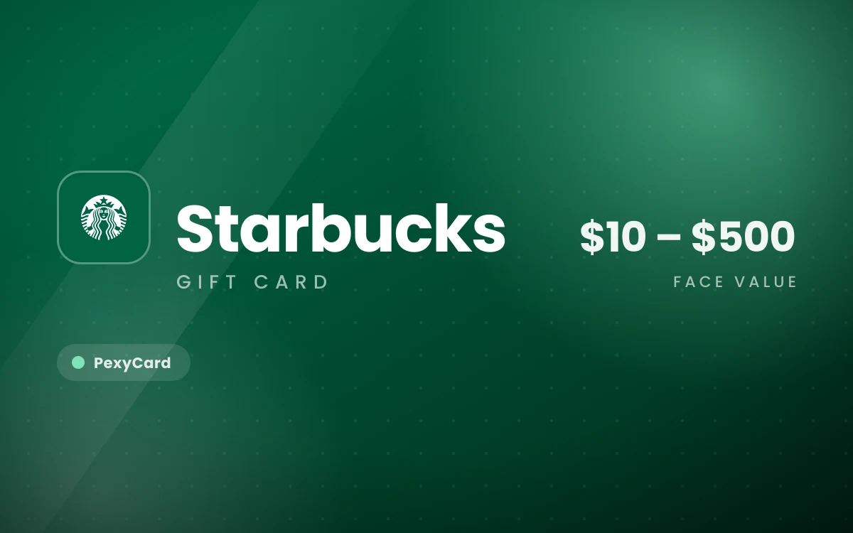Starbucks digital gift card
